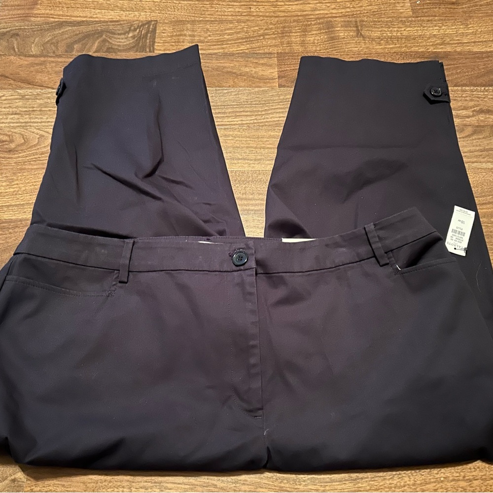 Talbots Women's Dark Navy Ankle Pants